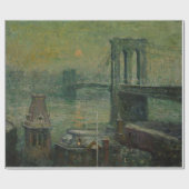 Brooklyn Bridge (New York City Landmark) (NYC) Cadeaupapier (Vlak)