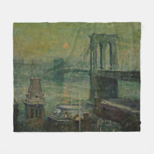 Brooklyn Bridge (New York City Landmark) (NYC) Fleece Deken