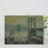 Brooklyn Bridge (New York City Landmark) (NYC) Kaart (Staand voorkant)