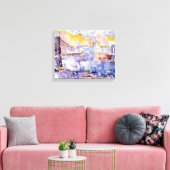 Brooklyn Bridge (New York City Landschap) Canvas Afdruk (Insitu (Woonkamer))