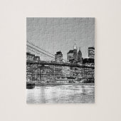 Brooklyn Bridge New York City Legpuzzel (Verticaal)