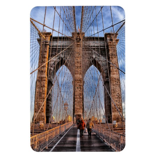 Brooklyn Bridge New York City Magneet (Verticaal)