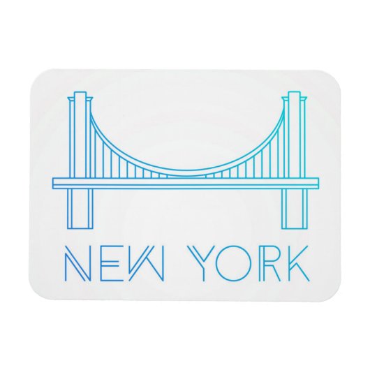 Brooklyn Bridge | New York City Magneet (Horizontaal)