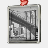 Brooklyn Bridge New York City Metalen Ornament (Links)