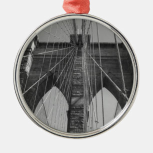 Brooklyn Bridge New York City Metalen Ornament