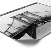  Brooklyn Bridge New York City NY 1898 Poster (Hoek)