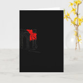 Brooklyn Bridge New York City Nyc Christmas T Shir Kaart (Gele Bloem)