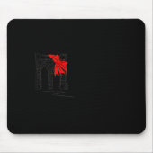 Brooklyn Bridge New York City Nyc Christmas T Shir Muismat (Voorkant)