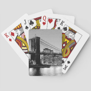 Brooklyn Bridge New York City Pokerkaarten