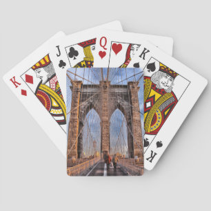 Brooklyn Bridge New York City Pokerkaarten