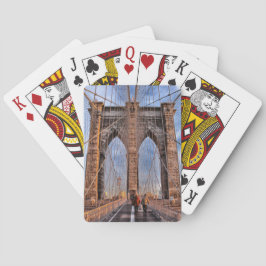 Brooklyn Bridge New York City Pokerkaarten