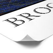 Brooklyn Bridge, New York City Poster (Hoek)