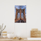 Brooklyn Bridge New York City Poster (Keuken)