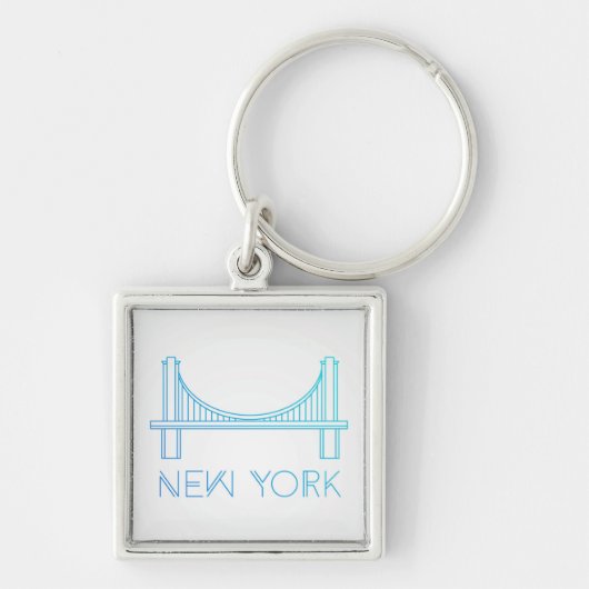 Brooklyn Bridge | New York City Sleutelhanger (Voorkant)