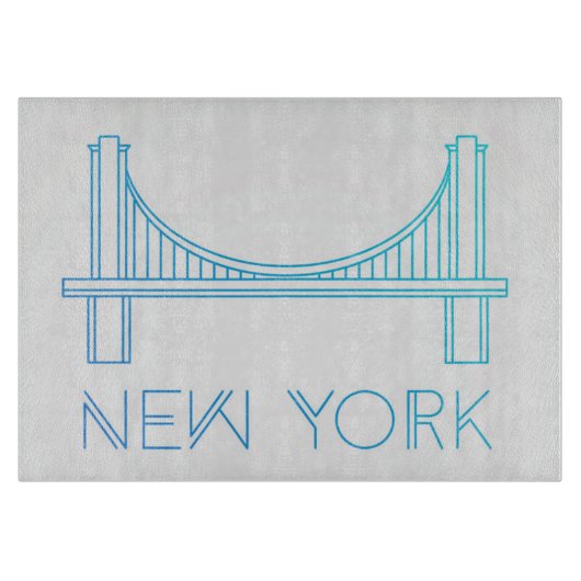 Brooklyn Bridge | New York City Snijplank (Voorkant)