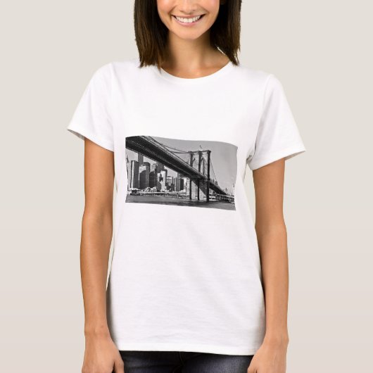 Brooklyn Bridge New York City T-shirt (Voorkant)