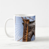 Brooklyn Bridge, New York City Two-Tone Coffee Mok (Links)