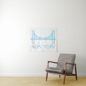 Brooklyn Bridge | New York City Wandkleed (In Situ (horizontaal))