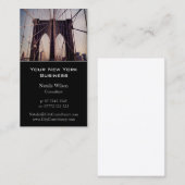 Brooklyn Bridge, New York Foto - Visitekaartje (Voorkant / Achterkant)