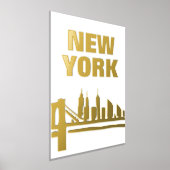 BROOKLYN BRIDGE | NEW YORK GOLD FOLIE AFDRUKKEN (Laagn)
