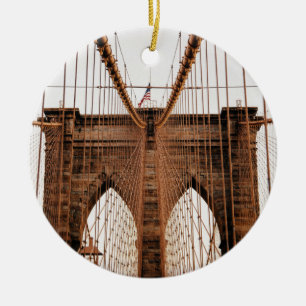 Brooklyn Bridge, New York Keramisch Ornament