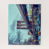Brooklyn Bridge New York. Legpuzzel (Verticaal)