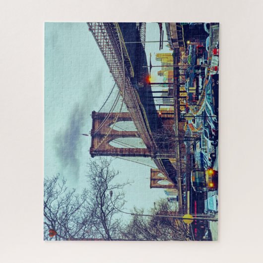 Brooklyn Bridge New York. Legpuzzel (Verticaal)