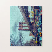 Brooklyn Bridge New York. Legpuzzel (Verticaal)