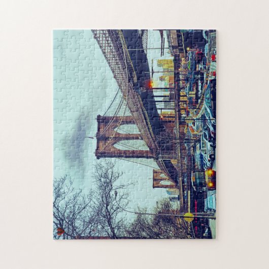 Brooklyn Bridge New York. Legpuzzel (Verticaal)