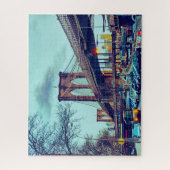 Brooklyn Bridge New York. Legpuzzel (Verticaal)