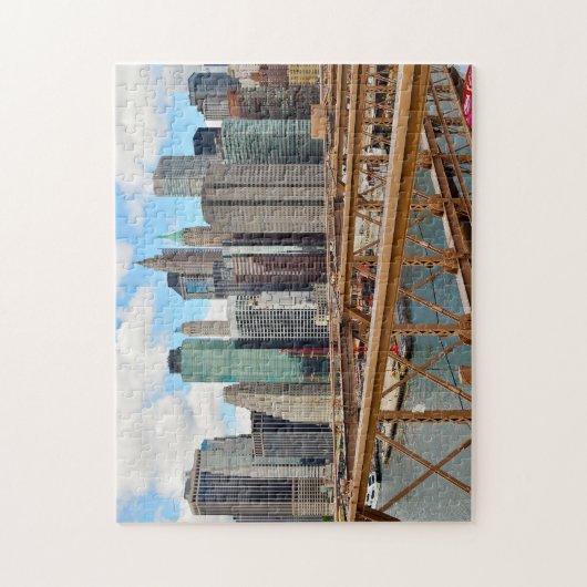 Brooklyn Bridge New York. Legpuzzel (Verticaal)