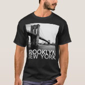 Brooklyn Bridge New York, mannen T-shirt (Voorkant)
