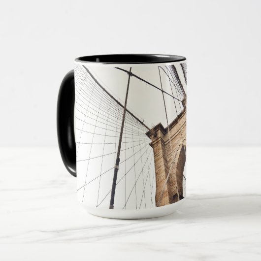 Brooklyn Bridge, New York Mok (Voorkant links)