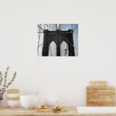 Brooklyn Bridge, New York, NY USA Poster (Keuken)