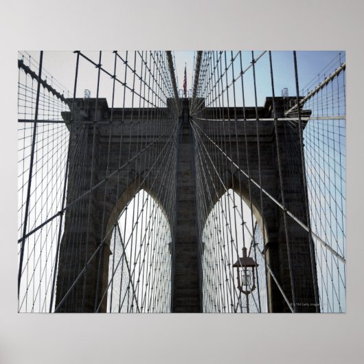 Brooklyn Bridge, New York, NY USA Poster (Voorkant)