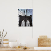 Brooklyn Bridge, New York, NY, VS 2 Poster (Keuken)