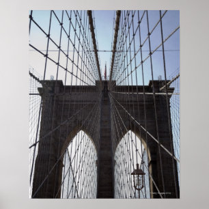Brooklyn Bridge, New York, NY, VS 2 Poster