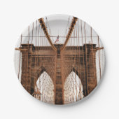 Brooklyn Bridge, New York Papieren Bordje (Voorkant)