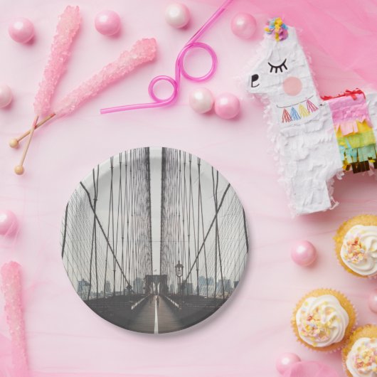Brooklyn Bridge, New York Papieren Bordje (Feest)
