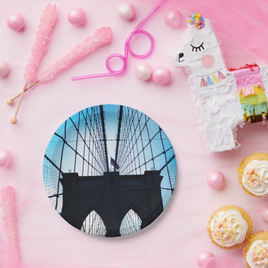 Brooklyn Bridge, New York Papieren Bordje (Feest)