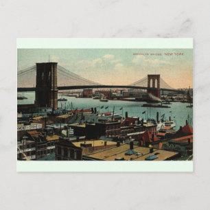  Brooklyn Bridge New York Post Card Briefkaart