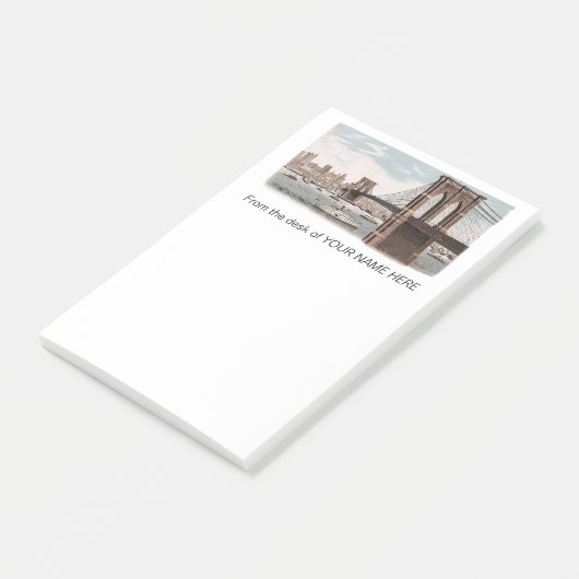 Brooklyn Bridge New York Post-it® notes (Schuin)