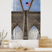 Brooklyn Bridge ,New York Poster (Keuken)