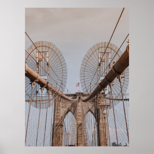 BROOKLYN BRIDGE NEW YORK POSTER (Voorkant)