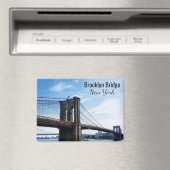 Brooklyn Bridge New York Souvenir Magneet (Insitu (Vaatwasser))