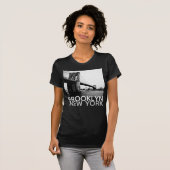 Brooklyn Bridge New York T-shirt voor dames #2 (Voorkant volledig)
