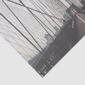 Brooklyn Bridge, New York Tissuepapier (Detail)