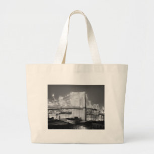 Brooklyn Bridge New York USA Grote Tote Bag
