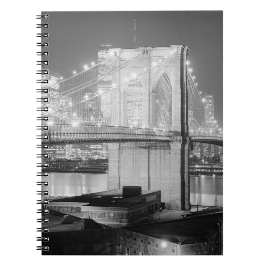 Brooklyn Bridge New York USA Notitieboek (Voorkant)