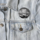 Brooklyn Bridge New York USA Ronde Button 5,7 Cm (In situ)